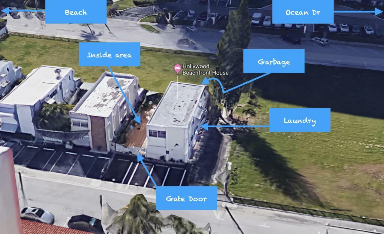 Hollywood Beachfront House Bagian luar foto